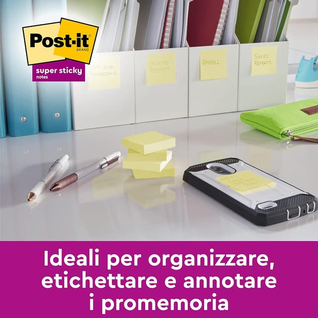 Detalle 2 de Post-It Super Sticky 90 foglietti 📝