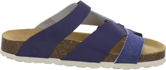 Detalle 2 de AFS-Schuhe : sandales confort femme en cuir, semelle intérieure rembourrée et boucle réglable