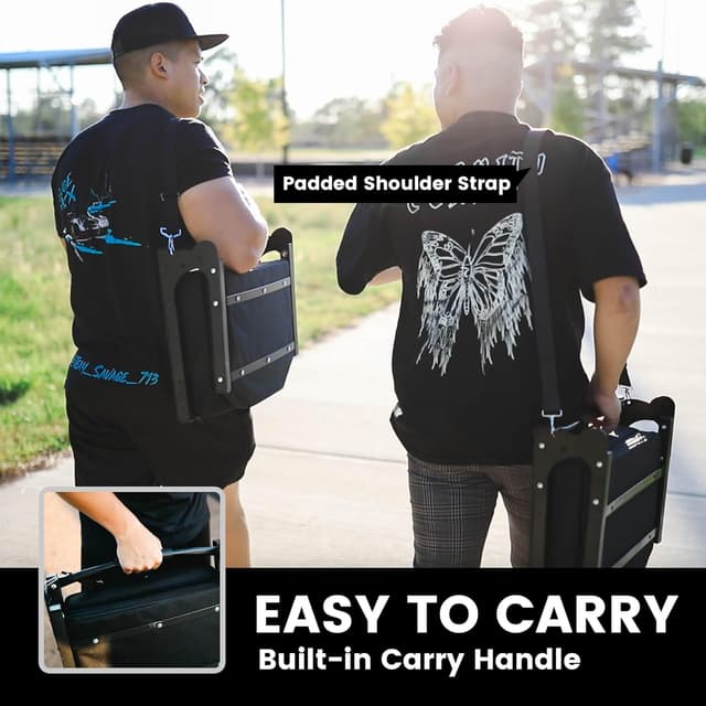 Detalle 2 de Jauntis Stadium Seats for Bleachers with Ultra-Padded Foam Back and Cushion