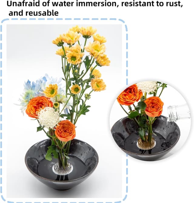 Thumbnail 6 de Kybelehoo Blumenigel Runde Halterung für Blumenarrangements