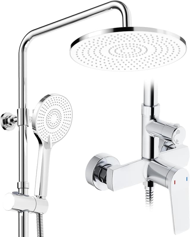 Detalle de Rainsworth Duschsystem Regendusche 25 cm