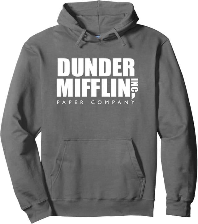 Detalle 2 de Felpa con cappuccio The Office Dunder Mifflin Nero S