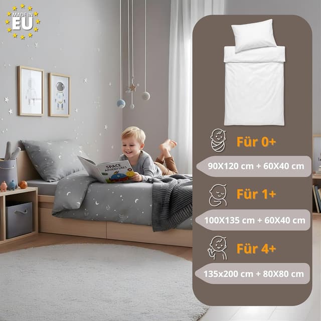 Thumbnail 3 de Totsy Baby Edredón 90x120 para cuna infantil 🛏️