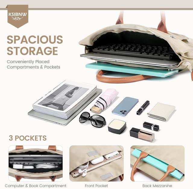 Thumbnail 4 de KSIBNW Laptoptasche 15,6 Zoll đŒ