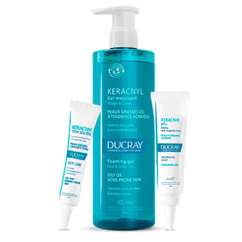 Detalle de Ducray Rutina Marcas y Cicatrices Acné Juvenil