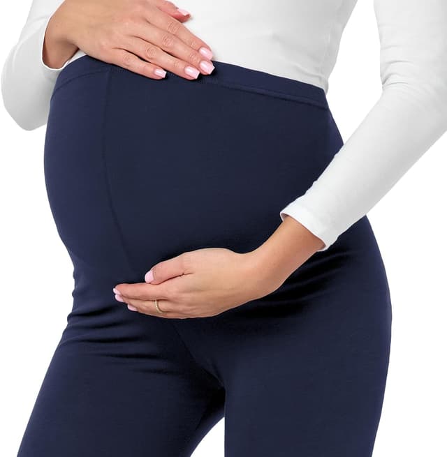 Detalle 2 de Be Mammy Leggings premaman lunghi