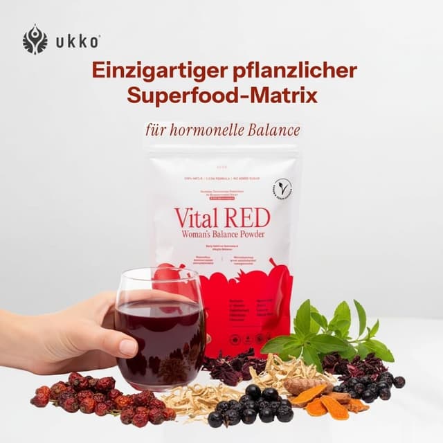 Thumbnail 5 de UKKO Vital RED Hormon Balance Frauen 15–60
