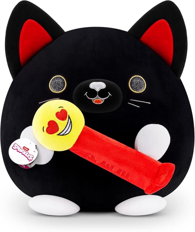 Detalle de Snackles Chat Noir PEZ 35 cm Peluche
