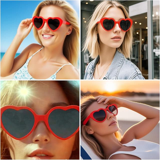 Thumbnail 1 de TRACOMPAN Red Heart Sunglasses
