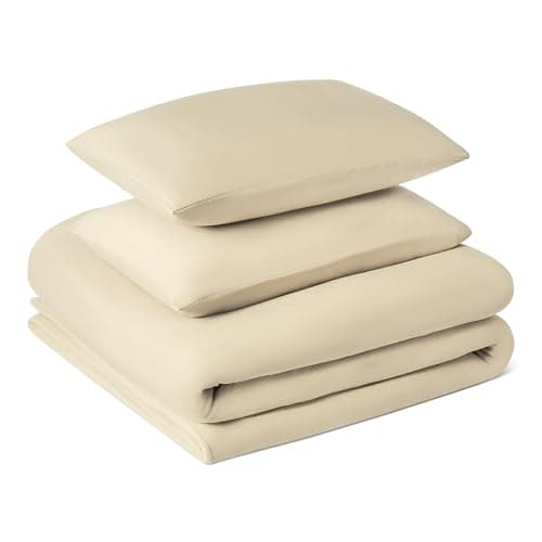 Detalle de Amazon Basics Funda nórdica 240×220 cm beige