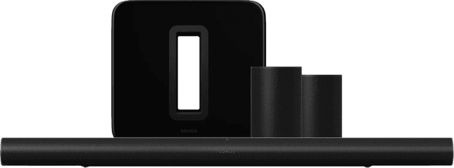 Detalle de Sonos Arc Ultra + Era 100 Heimkino-Set Schwarz