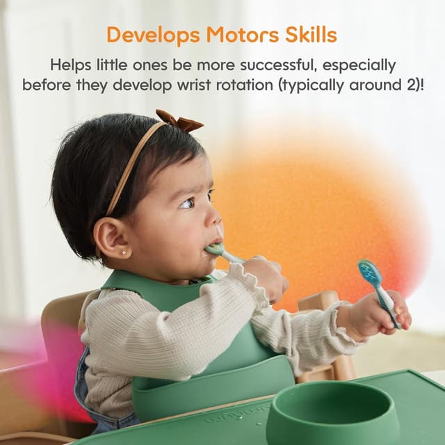 Thumbnail 1 de NumNum Baby Spoons Set 2-Pack for 6+ Months 🥄