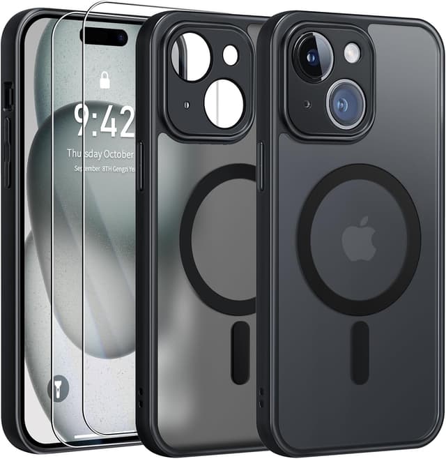 Imagen de FLLAO Cover Magnetica iPhone 15 6,1 Pollici en OfertitasTOP