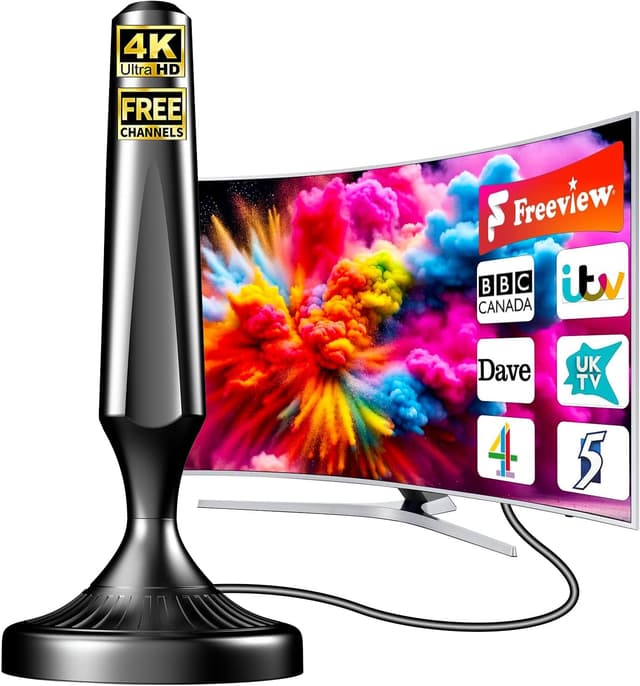 Imagen de Indoor TV Aerial for Freeview HD 5m cable en OfertitasTOP