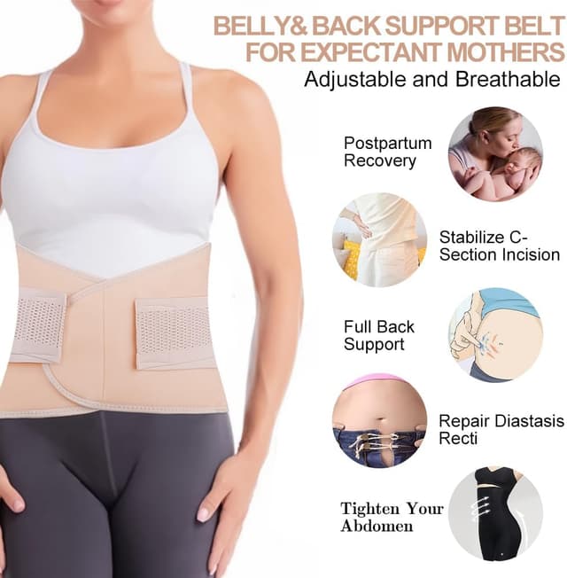 Thumbnail 3 de ACWOO Postpartum Belly Wrap C Section Support