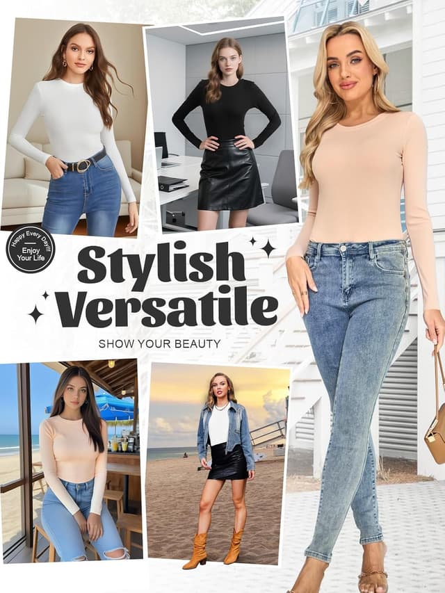 Thumbnail 5 de Kefiyis body donna maniche lunghe