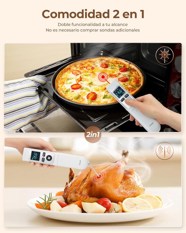 Thumbnail 1 de Termómetro infrarrojo ERICKHILL -50°C a 550°C 🌡