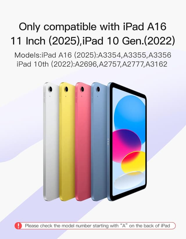 Detalle 2 de Inateck KB04112 detachable keyboard case 11-inch for iPad