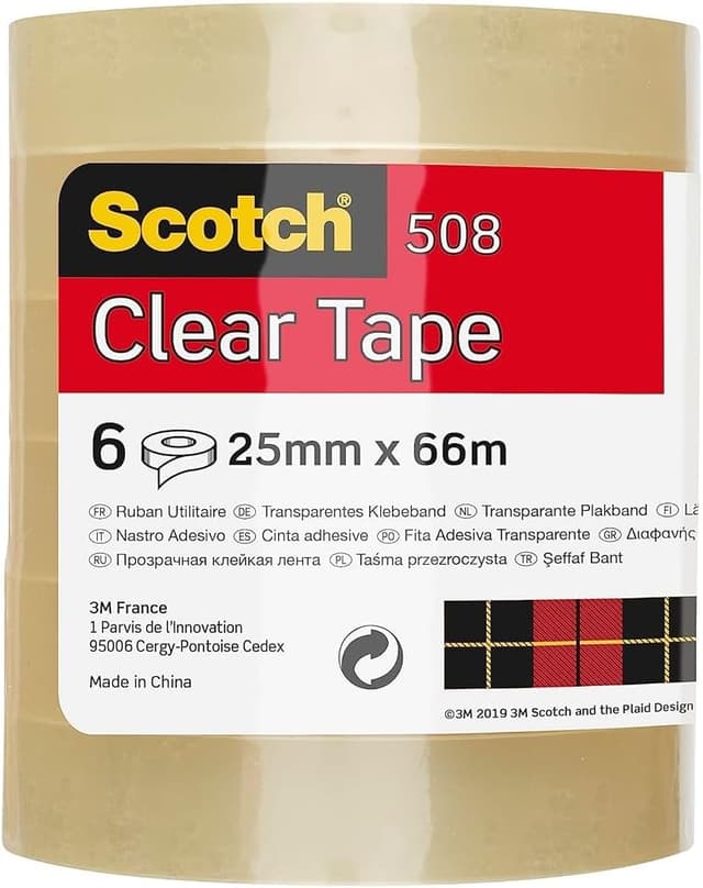 Thumbnail 6 de Scotch 508 Ruban adhésif transparent 25 mm