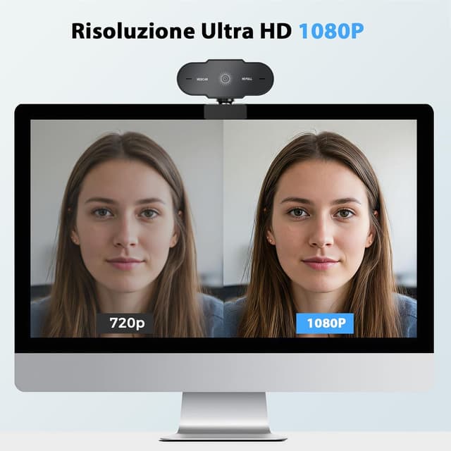 Thumbnail 1 de Veorkide Webcam PC Full HD 1080P