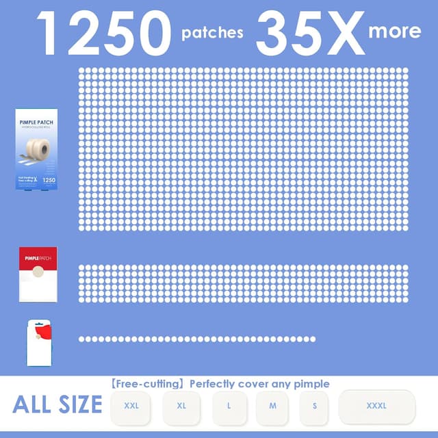 Thumbnail 6 de Pimple Patches for Face 1250-count