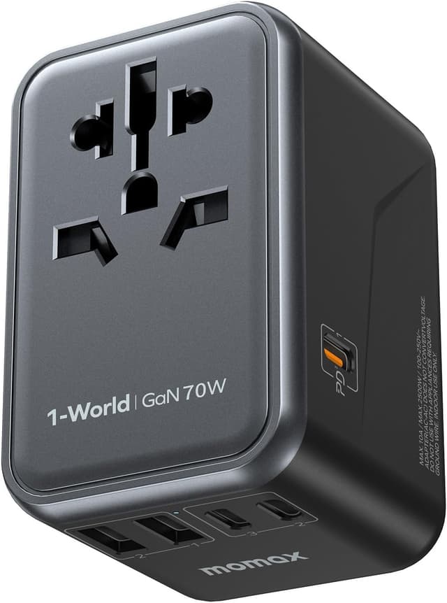Imagen de MOMAX Universal Travel Adapter 70W en OfertitasTOP