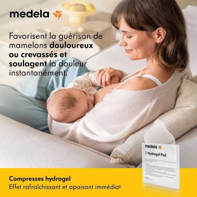 Thumbnail 1 de Medela Compresses hydrogel lot 4