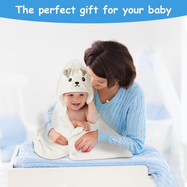 Thumbnail 6 de Aolso Cape de Bain Bébé 80 x 80 cm