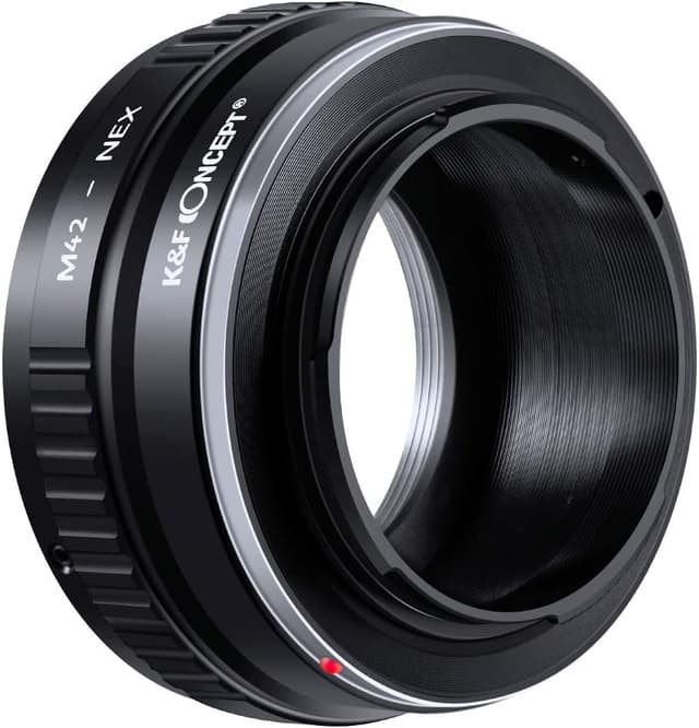 Detalle 2 de K&F CONCEPT Adaptador M42 a Sony E con enfoque infinito