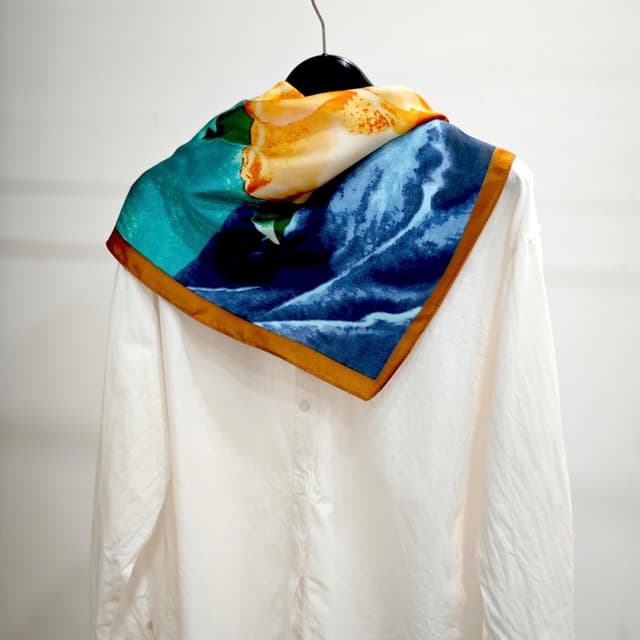 Detalle 2 de GIMIRO Schal 70x70 cm für Frauen