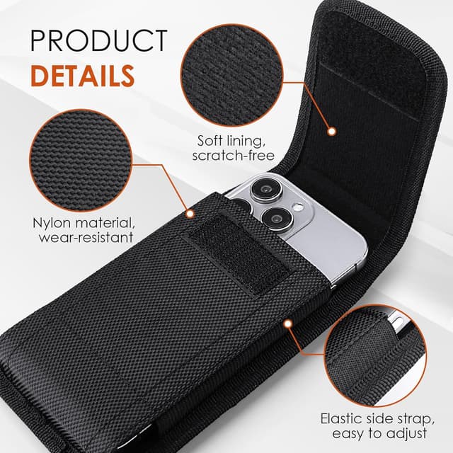 Thumbnail 2 de GlasFlength Funda de cinturón para teléfono 5,7–6,3