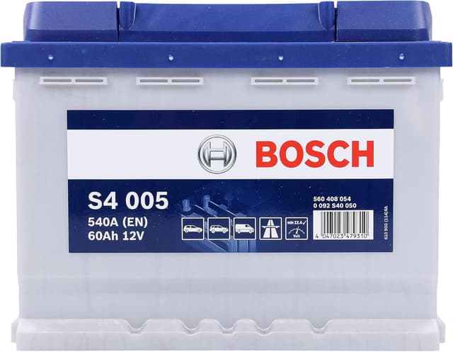 Detalle de Bosch S4 005 092S40050 batteria auto 60Ah 12V (polo destro)