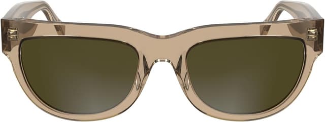 Detalle de Calvin Klein Jeans CKJ25600S occhiali da sole donna cat-eye marrone-violet con lenti solid brown