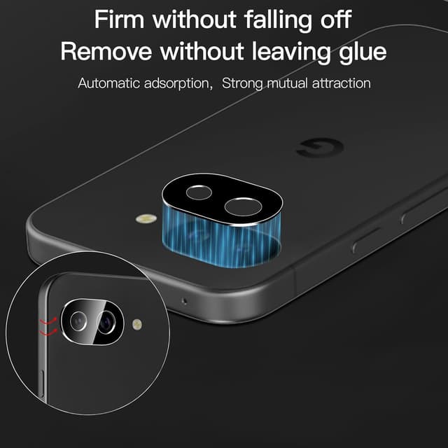 Detalle 2 de Anoowkoa 3+3 pezzi in vetro temperato per Google Pixel 10a 5G + pellicole per fotocamera (installazione inclusa)