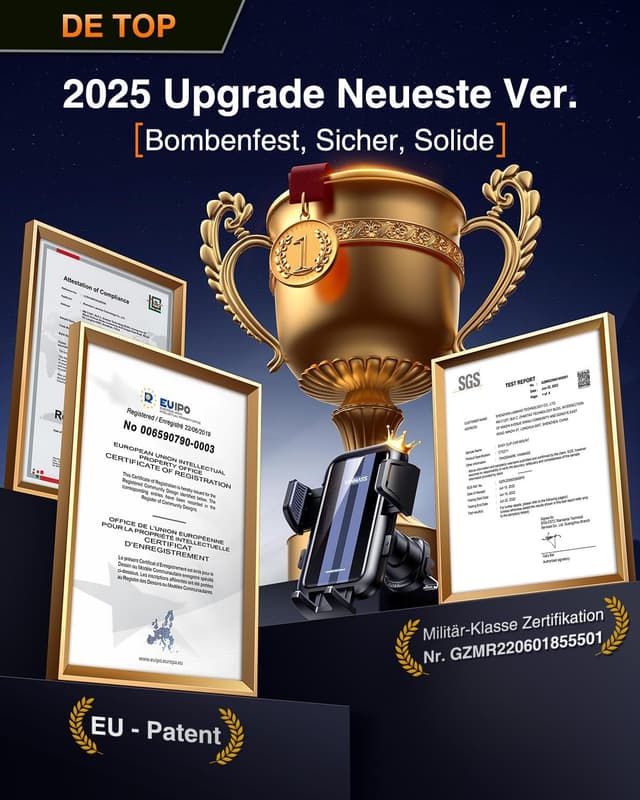 Thumbnail 1 de VANMASS Handyhalterung Auto Lüftung 2026