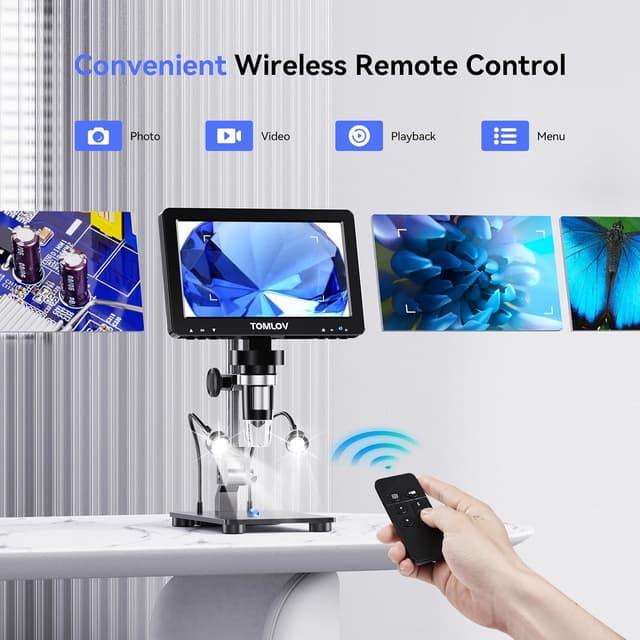 Thumbnail 5 de TOMLOV DM9 Pro 7-inch digital microscope