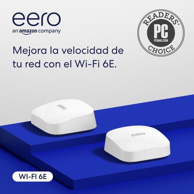Detalle de eero Pro 6E router malla 2,5 Gb/s 190 m²