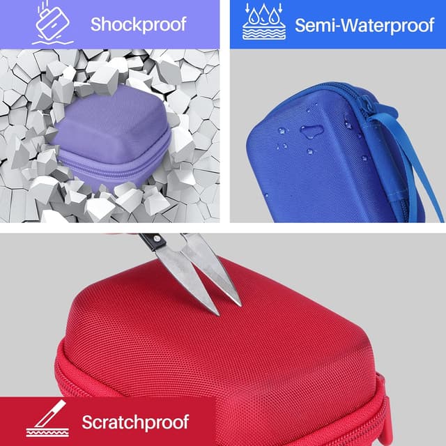 Thumbnail 6 de Lebakort Storage Case for Kodak PIXPRO Friendly Zoom FZ45 / FZ55 (Purple)