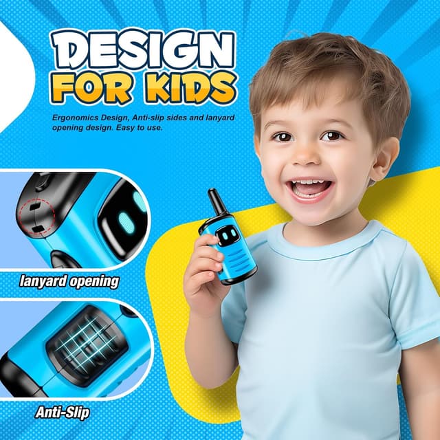 Detalle de EUCOCO Walkie Talkie Bambino 3–10 anni “Gioco Bambino 3-8/…”