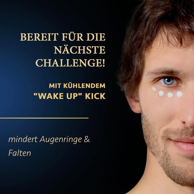 Detalle de Satin Naturel Augencreme 30 ml mit Hyaluron, Vitamin E & Arganöl (vegan) – kühlende Pflege gegen müde Haut und Augenringe