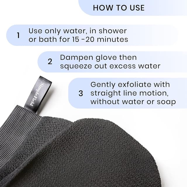 Thumbnail 5 de SimpleField Korean Exfoliating Mitt 2-pack