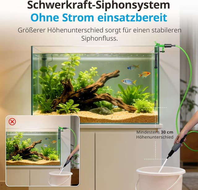 Thumbnail 5 de NICREW Aquarium Wasserwechsler 155 cm 🐠