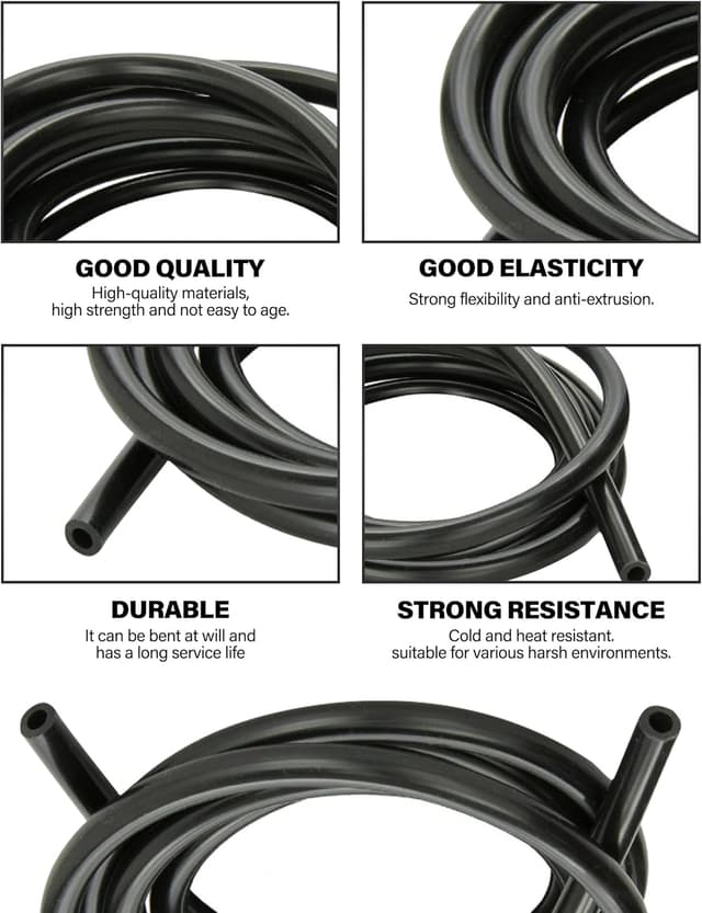 Thumbnail 2 de Flaconi 10FT Car Fuel Hose 4mm ID