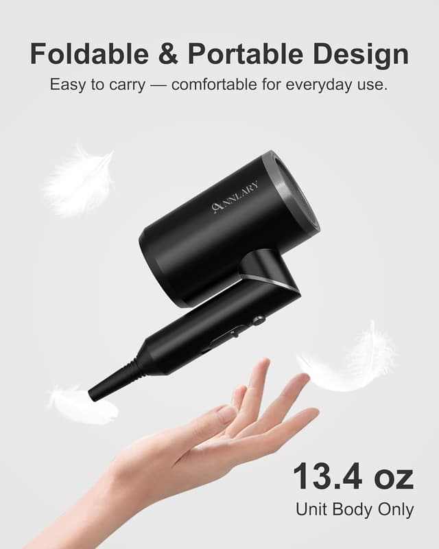 Thumbnail 4 de ANNLARY Hair Dryer with Comb 1800W