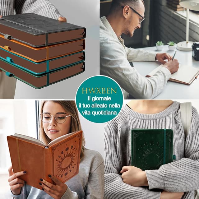 Detalle 2 de Diario B5 con penna 360 pagine, carta 100 g/m²