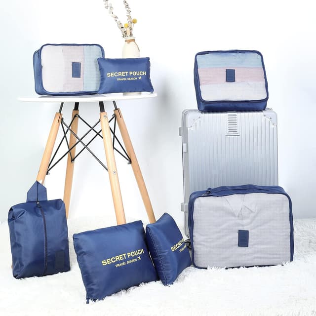 Thumbnail 6 de AiQInu Organizador de equipaje 7 piezas 40 x 30 x 12 cm