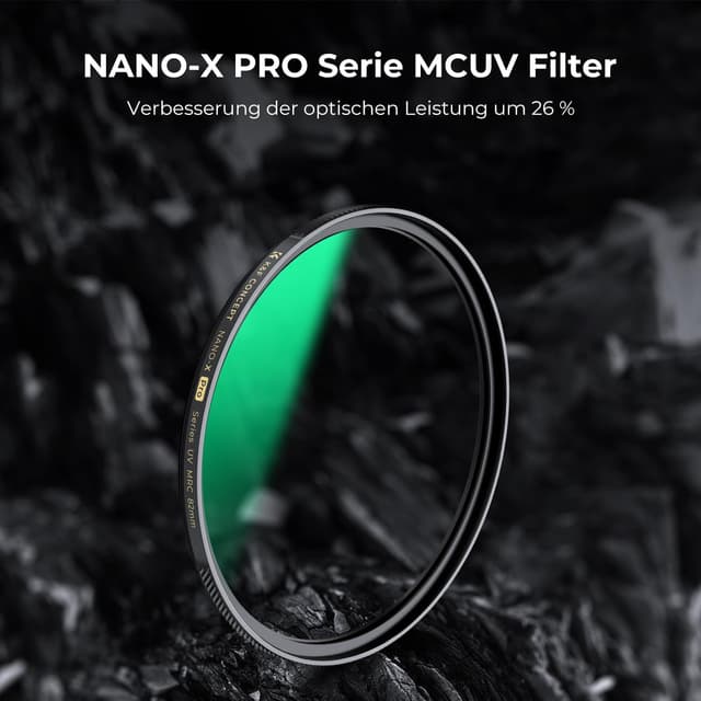 Detalle 2 de K&F CONCEPT Nano-X PRO MC UV Filter 95 mm