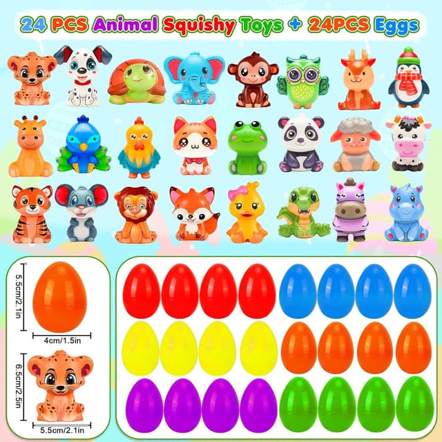 Thumbnail 4 de CHILDGO Easter Basket Stuffers