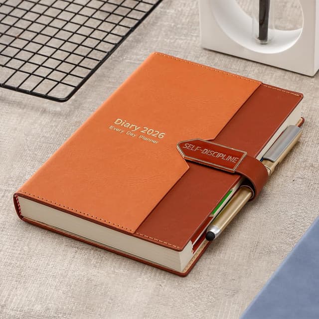 Detalle de Mljtoyo Agenda giornaliera 2026 A5 352 pagine