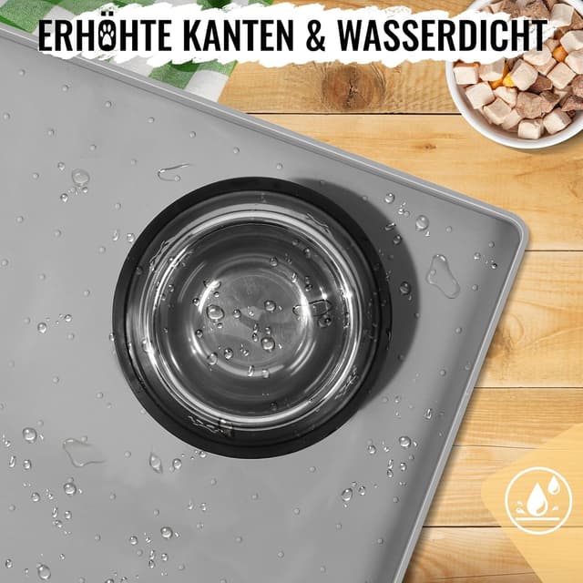 Thumbnail 2 de MateeyLife Silikon Napfunterlage 56x36cm 🐾